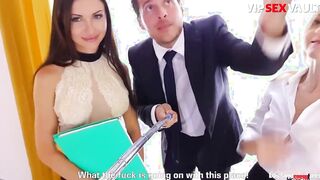VIP SEX VAULT Sicilia & Sasha Rose Rough Drilled In