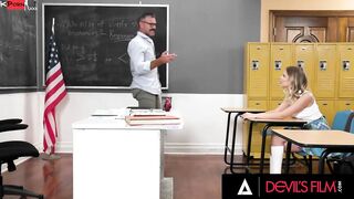 DEVILSFILM - Bratty Barely Legal College Women Coco Lovelock Getting A Sex