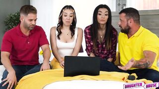 Violet and Sawyer are happy to be fucked