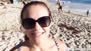 beauty from the beach getting shafted hard