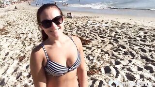 beauty from the beach getting shafted hard