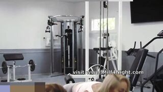 MILFs at the GYM are HOT