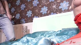 Chris is visited by his mom's friend