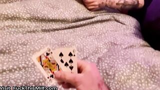 Gambling Nymphomaniac Neighbor Lost Ass at Cards