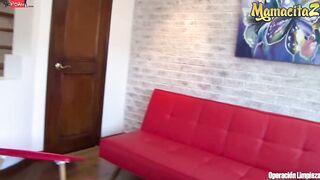 MAMACITAZ - (Luna Ruiz and Franco Segura) COLOMBIAN MAID GOES FOR A