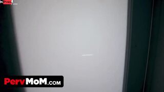 PervMom - Sensual Boy Gives His Stepmom A Passionate Massage And She Thanks Him By Sucking Off His Dick