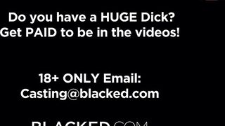BLACKED Crazy Sexy Ariana Dreams about bbcs all Day