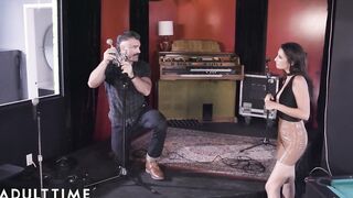 ADULT TIME - milf Silvia Saige Secretly Smashes Sound Bro Charles Dera