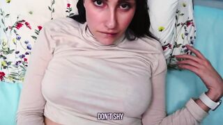 Step Mom makes Stepson not useless and get Cum on Big Tits