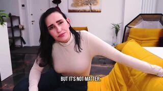 Step Mom makes Stepson not useless and get Cum on Big Tits