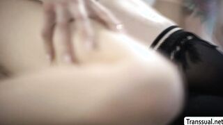Trans stepmommy fucked by tight pussy