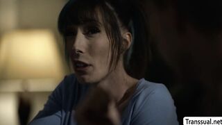 My Shemale stepmom let me fuck her ass