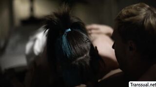 My Shemale stepmom let me fuck her ass