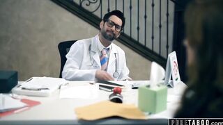 VIRGIN TABOO Sketchy Insemination Doctor Decides To Impregnate Siri Dahl Himself