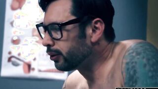 VIRGIN TABOO Sketchy Insemination Doctor Decides To Impregnate Siri Dahl Himself