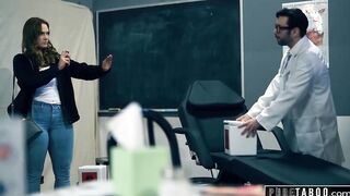 VIRGIN TABOO Sketchy Insemination Doctor Decides To Impregnate Siri Dahl Himself