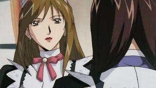 Beautiful babe in uniform gets masturbated