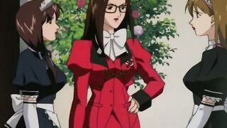 Beautiful babe in uniform gets masturbated