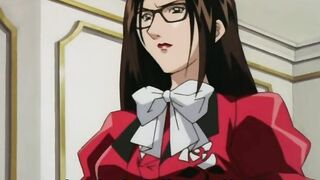 Beautiful babe in uniform gets masturbated