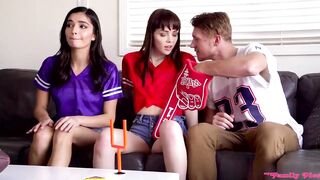 Gorgeous Beauty sister cumshot porn
