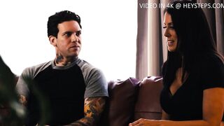 Full-bosomed Reagan Foxx gets fuck by her stepson