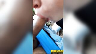 German Women Gets Public Banged! On A Walk Inside The Forest