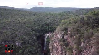 Fui pega no Flagra fudendo na Cachoeira! - Dread Goddess