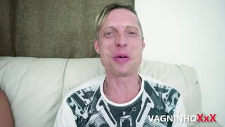 A estréia de Bruna Lopesxx sem máscara no pornô fodendo