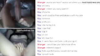 Turned On Bitch Finger Fuck her tight soak vagina on banged chat