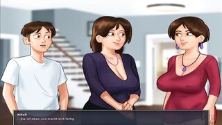 Summertime saga aunt and stepmom Part three (Deutsch slave)