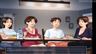 Summertime saga aunt and stepmom Part three (Deutsch slave)
