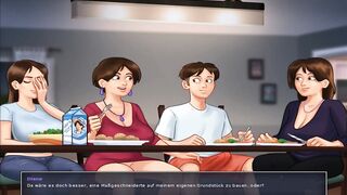 Summertime saga aunt and stepmom Part three (Deutsch slave)
