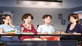Summertime saga aunt and stepmom Part three (Deutsch slave)
