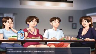 Summertime saga aunt and stepmom Part three (Deutsch slave)