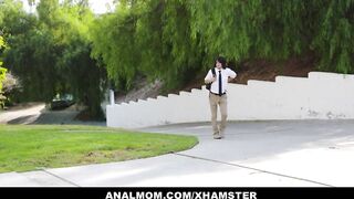 Son Butt Fucking His Gorgeous Stepmom