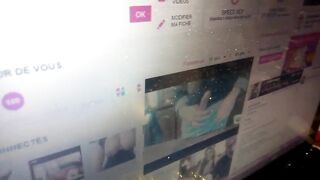 A submissive BBW gets hexed on the net
