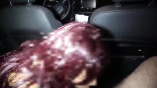 seducing the Uber driver Outdoors squirt & sex without condom