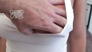 WOW! Butt licking and titty fucking with these DDD cup melons