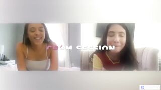 Cam babes Gia Derza & Jane Wilde are having a live performance
