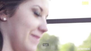 AmateurEuro - Canadian Alexa Miller Takes A Huge Dick Outside