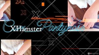 Cutie Step Sister Makes Me Cum inside Her Tights and