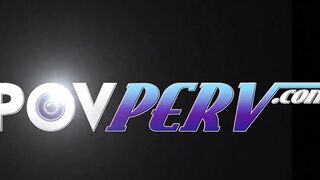 point of view PERV Irresistible Hispanic Veronica Rodriguez deepthroats a dick
