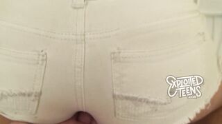 Exploited porn video – Jessa Rhodes fucks and swallows cum into her first clip