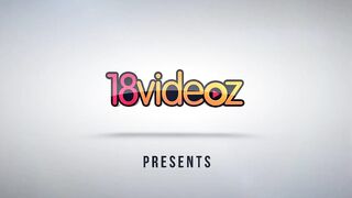 18videoz - Team-banged! with anal and facial Izi Ashley