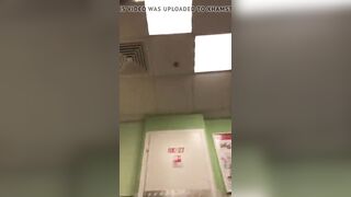 Upskirt full g-string back watch