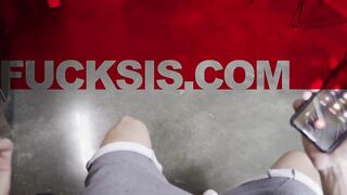 Stepbro Simping On Goddess Stepsis Michelle Anderson And Licks Her