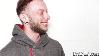 DaCada takes a smoke break and fucks her coworker
