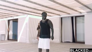 BLACKED Honour gets an unexpected roommate she can't resist two