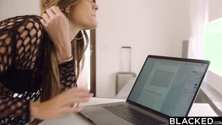 BLACKED Honour gets an unexpected roommate she can't resist two