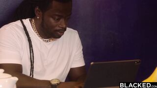 BLACKED Honour gets an unexpected roommate she can't resist two
